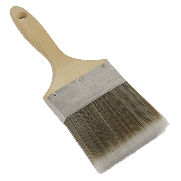 Sealey SPBS100W Wooden Handle Paint Brush 100mm