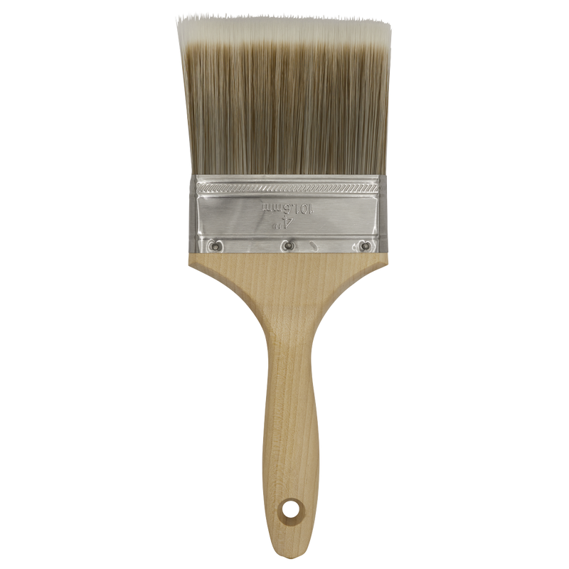 Sealey SPBS100W Wooden Handle Paint Brush 100mm