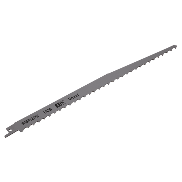 Sealey SRBR1217K 300mm 3tpi Reciprocating Saw Blade Pruning & Coarse Wood - Pack of 5