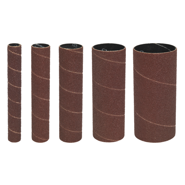Sealey SS5ASS Sanding Sleeves Assorted 80 Grit - Pack of 5