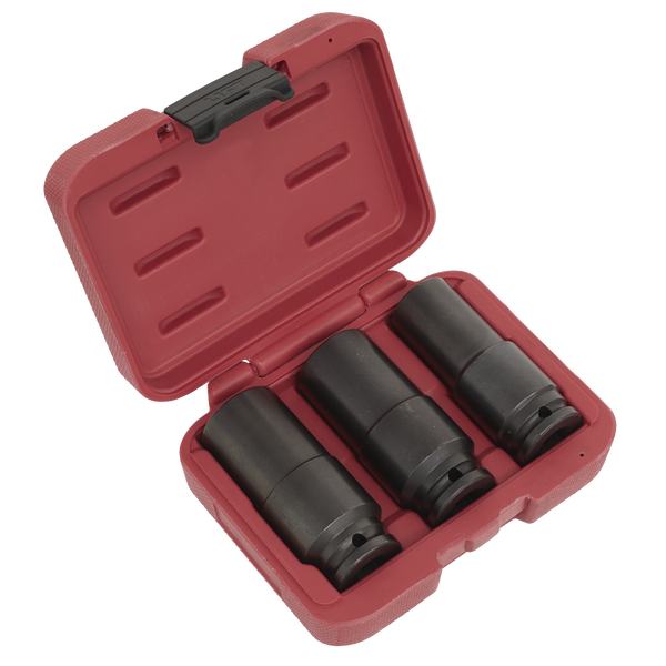 Sealey SX319 3pc 1/2"Sq Drive Weighted Impact Socket Set