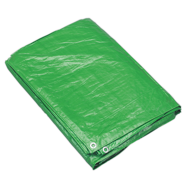 Sealey TARP1012G 3.05 x 3.66m Tarpaulin - Green