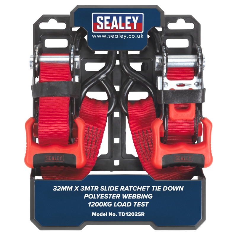 Sealey TD1202SR Slide Ratchet Tie Down