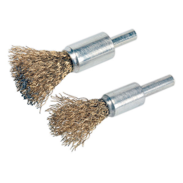 Sealey VS1801 2pc Decarbonising Brush Set