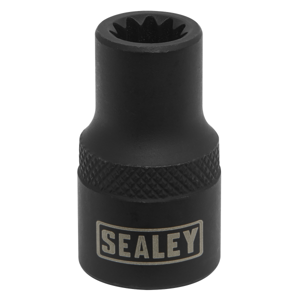Sealey VSE0490 3/8"Sq Drive 8mm Brake Caliper Socket, 11-Point Profile