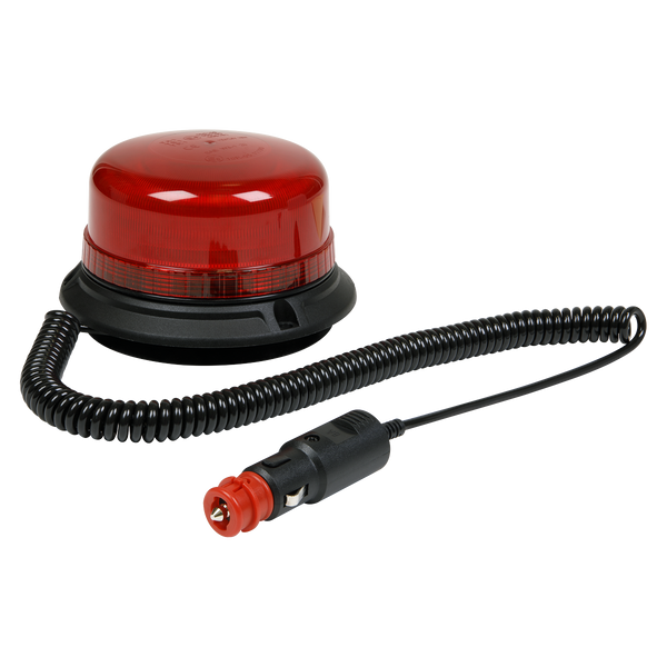 Sealey WB954LEDR 12V/24V SMD LED Warning Beacon with Magnetic Fixing - Red