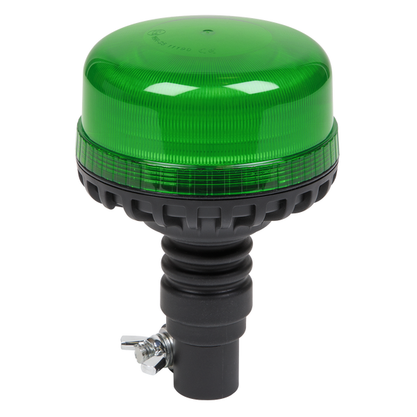 Sealey WB955LEDG 12V/24V SMD LED Warning Beacon with Flexible Spigot Fixing - Green
