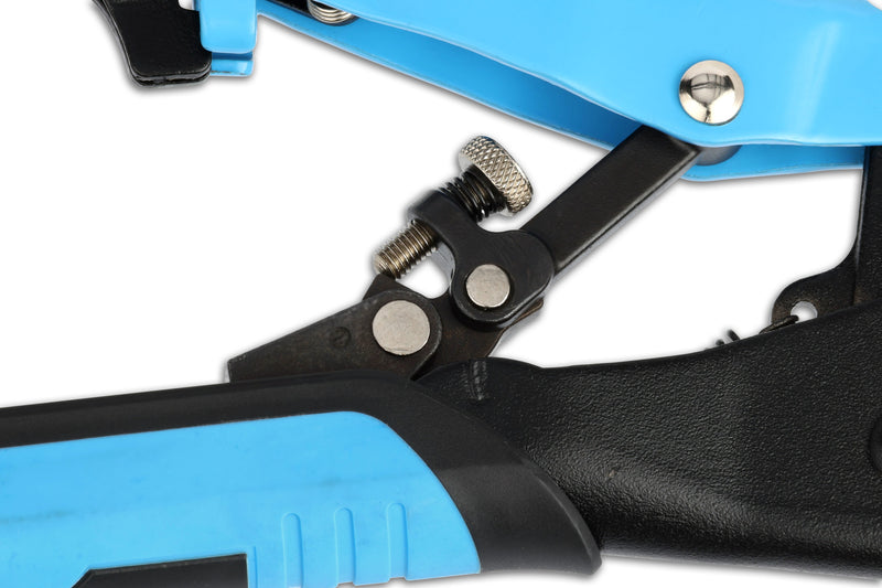 OX Hand Tools P327302 Auto Adjust 10-Inch Curve Jaw Pliers - Gripped