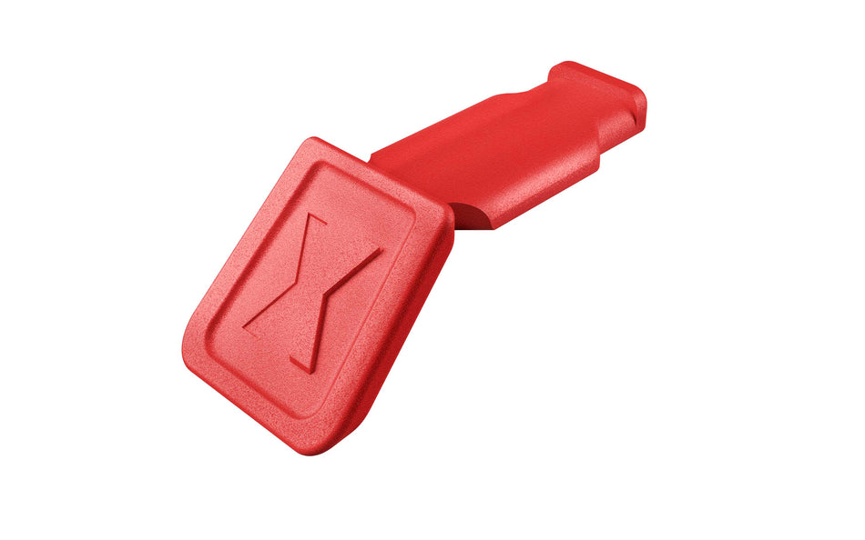 KNIPEX 00 61 10 CR ColorCode Clips red (10 pieces)  21 mm