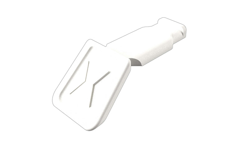 KNIPEX 00 61 10 CW ColorCode Clips white (10 pieces)  21 mm