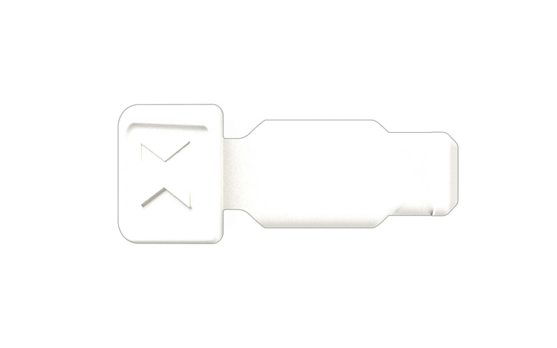 KNIPEX 00 61 10 CW ColorCode Clips white (10 pieces)  21 mm