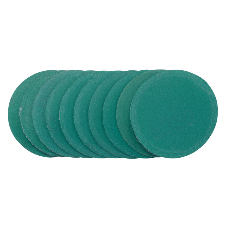 Draper 01066 Wet and Dry Sanding Discs with Hook and Loop, 50mm, 320 Grit (Pack of 10)