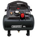 Draper 02115 6 Litre Oil Free Portable Air Line Compressor