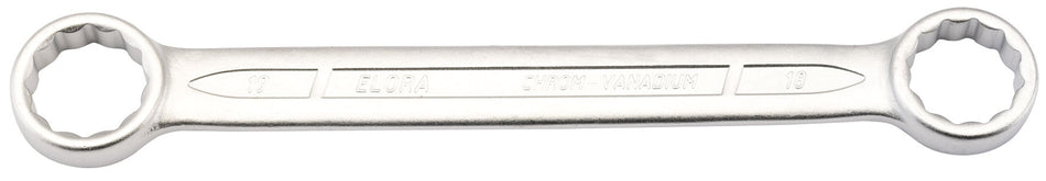 Draper 02456 Elora Flat Metric Ring Spanner, 18 x 19mm