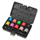 DRAPER 02744 Double Ended Wheel Lug Nut Socket Set, 1/2" Sq. Dr. (7 Piece)