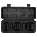 DRAPER 02746 Locking Wheel Nut Removal Set, 1/2" Sq. Dr. (8 Piece)