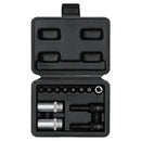 DRAPER 02907 Air Conditioning and ECU Tool Kit, 1/4" Sq. Dr. (12 Piece)