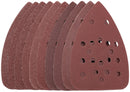 Draper 02921 Hook and Loop Tri Base Sander Sheets, 140 x 140 x 93mm, 400 Grit (Pack of 10)