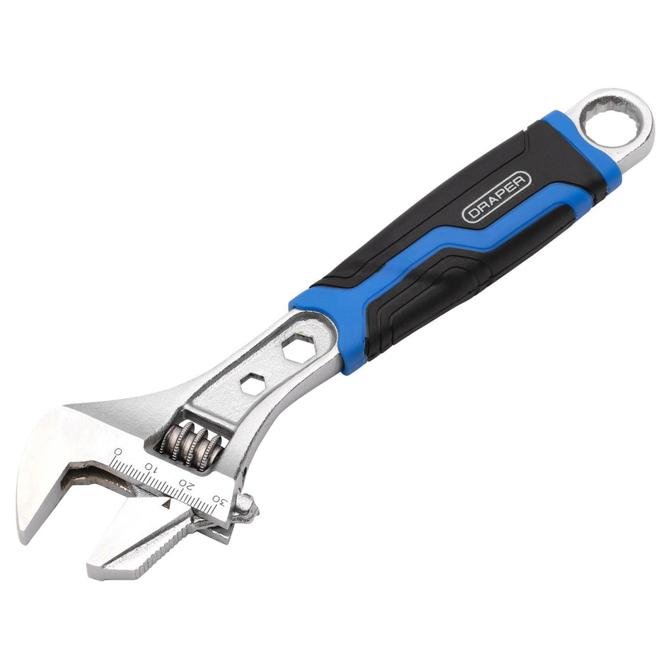 DRAPER 03668 Reversible Adjustable Wrench, 208mm