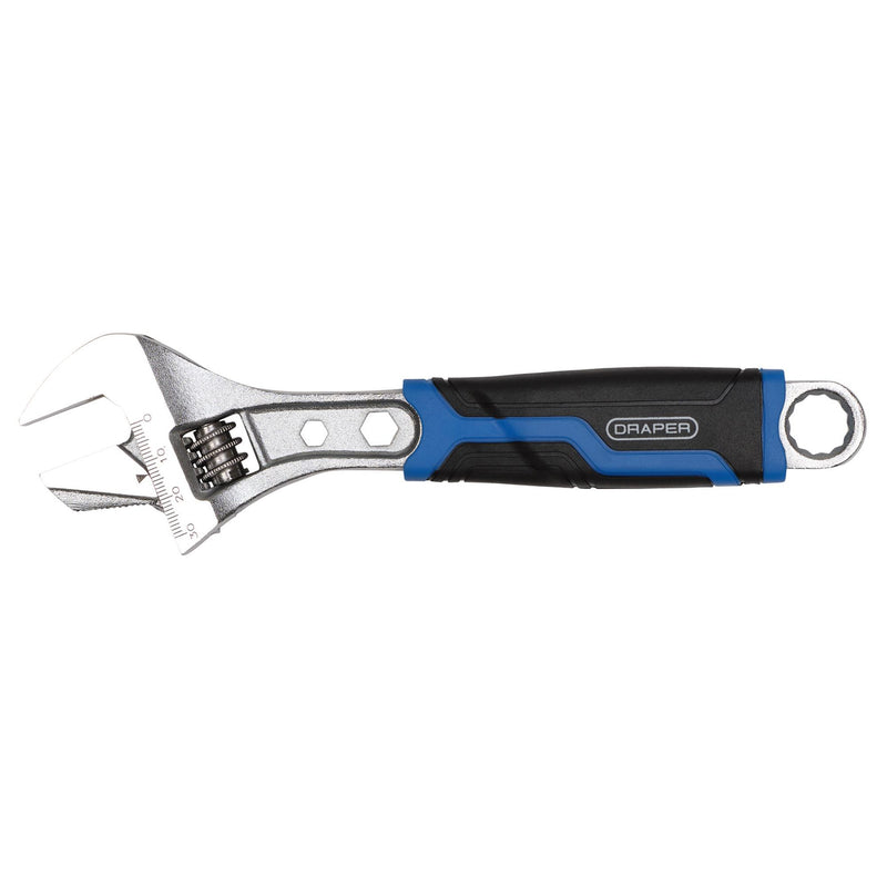 DRAPER 03668 Reversible Adjustable Wrench, 208mm