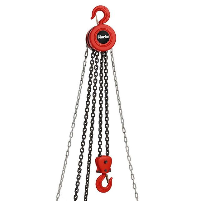 Clarke 7630473 CCH2000C 2000kg Manual Chain Block