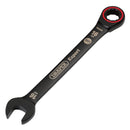 Draper 03889 Draper Expert HI-TORQ; Metric Ratchet Combination Spanner, 16mm, Black