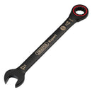 Draper 03890 Draper Expert HI-TORQ; Metric Ratchet Combination Spanner, 17mm, Black