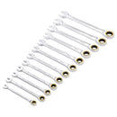 Draper 03897 Draper Expert HI-TORQ; Metric Ratchet Combination Spanner Set (12 Piece)