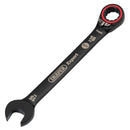 Draper 03905 Draper Expert HI-TORQ;  Metric Reversible Ratchet Combination Spanner, 15mm, Black