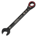 Draper 03906 Draper Expert HI-TORQ;  Metric Reversible Ratchet Combination Spanner, 16mm, Black