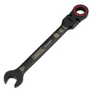 Draper 03919 Draper Expert HI-TORQ; Metric Flexible Head Ratchet Combination Spanner, 13mm, Black