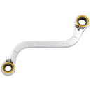 Draper Expert 03943  HI-TORQ Double Ring Ratchet S-Shape Spanner, 11 x 13mm