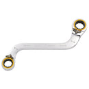 Draper Expert 03944  HI-TORQ Double Ring Ratchet S-Shape Spanner, 14 x 16mm