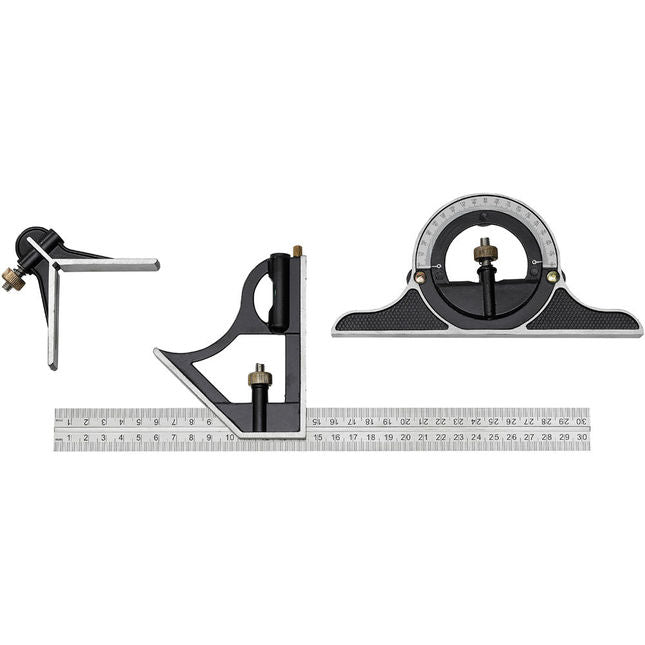 Clarke 1801625 CHT625 300mm (12") Combination Square Set