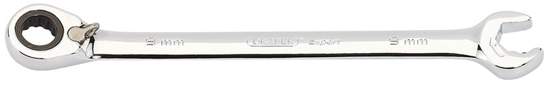 Draper 06840 Expert 9mm Expert Hi-Torq®; Metric Reversible Double Ratcheting Combination Spanner