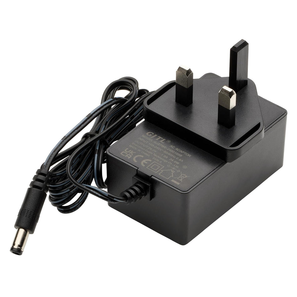 Draper Expert 07075 24W 1A AC/DC Hybrid Work Light Power Tool Battery Adaptor Compatible with DC 18V for Stock No. 04673