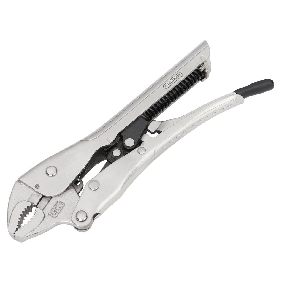 DRAPER 07101 Curved Jaw Auto Locking Pliers, 175mm