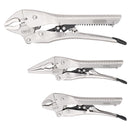 DRAPER 07103 Auto Locking Pliers Set (3 Piece)