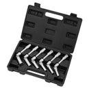 DRAPER 07118 Extra Long Glow Plug Socket Set, 3/8" Sq. Dr., 35mm (6 Piece)