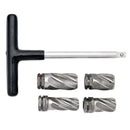 DRAPER 07127 ABS Sensor Reamer Set, 1/4" Sq. Dr. (5 Piece)