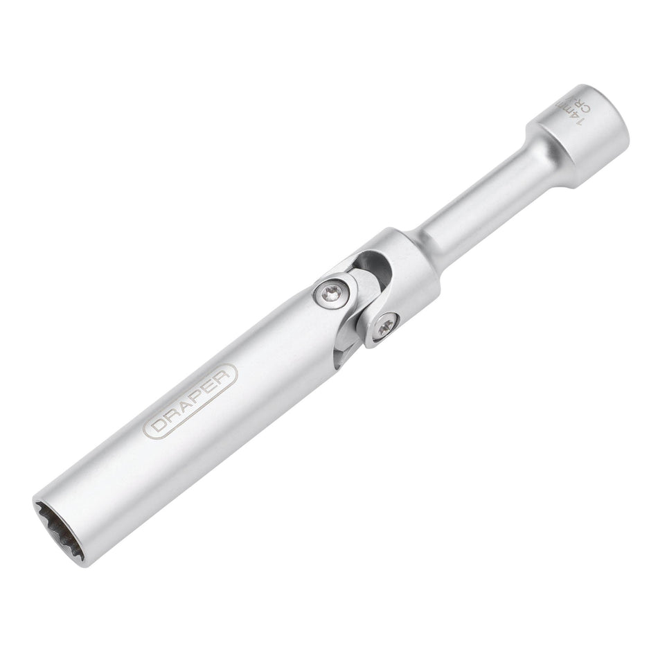 DRAPER 07132 Spark Plug Wrench, 3/8" Sq. Dr. x 14mm