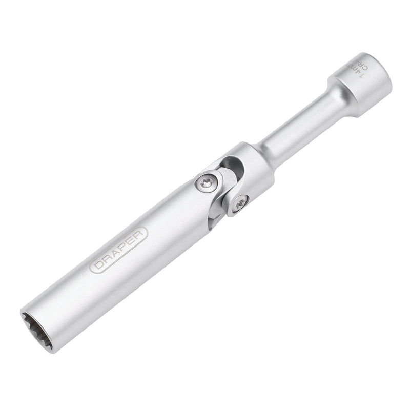 DRAPER 07132 Spark Plug Wrench, 3/8" Sq. Dr. x 14mm
