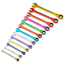 DRAPER 07142 Draper HI-TORQ¨ Metric Ratchet Combination Spanner Set (13 Piece)