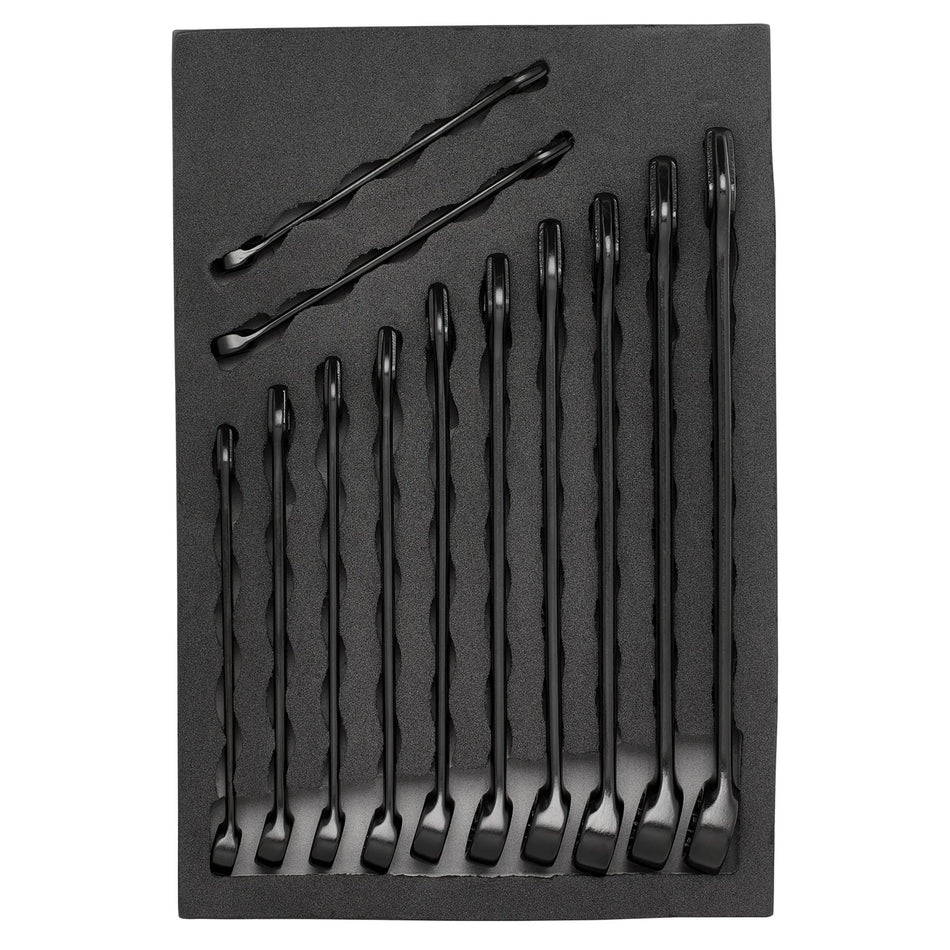 DRAPER 07143 Draper Expert HI-TORQ¨ Metric Combination Spanner Set in EVA Foam Tray (12 Piece)