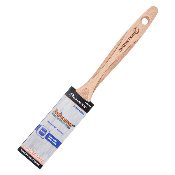 Draper 08147 ROLLINGDOG DOBERMAN&#8482; X1000 Series Flat Paint Brush, 1.5"