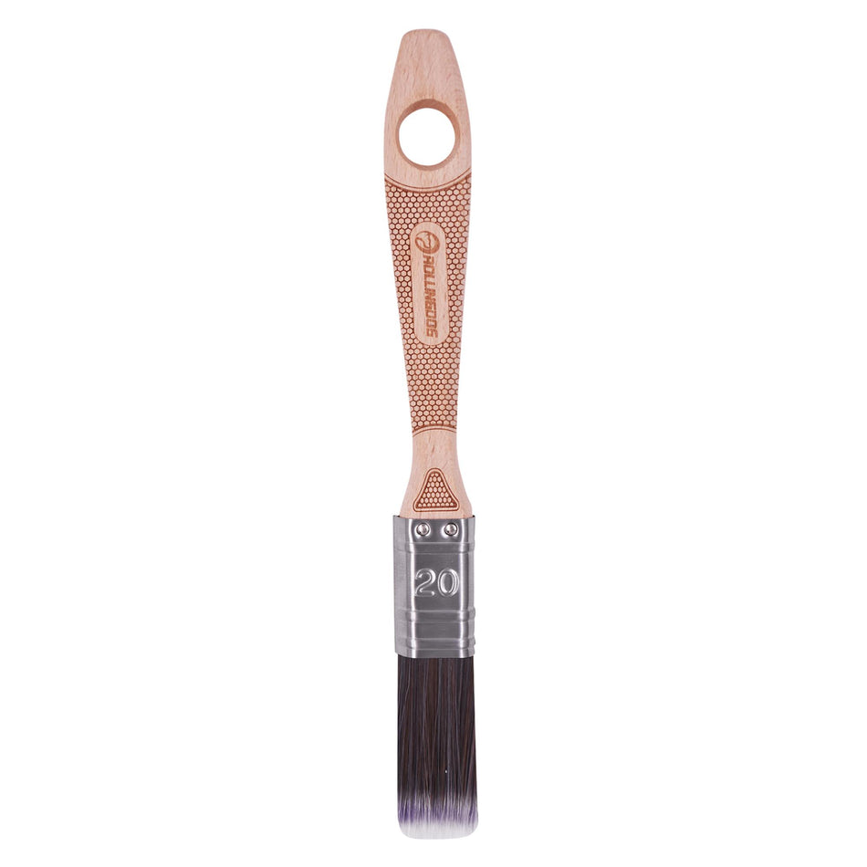Draper 08154 ROLLINGDOG DOBERMAN™ BTX1000 Series Beaver Tail Paint Brush, 20mm