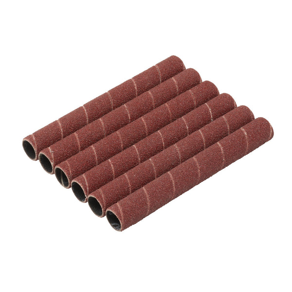 Draper 08364 Aluminium Oxide Sanding Sleeves, 12.7 x 115mm, 80 Grit (Pack of 6)