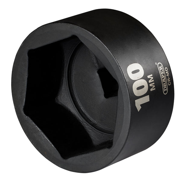 Draper 08510 Draper HI-TORQ; Impact Socket, 1" Sq. Dr. 100mm