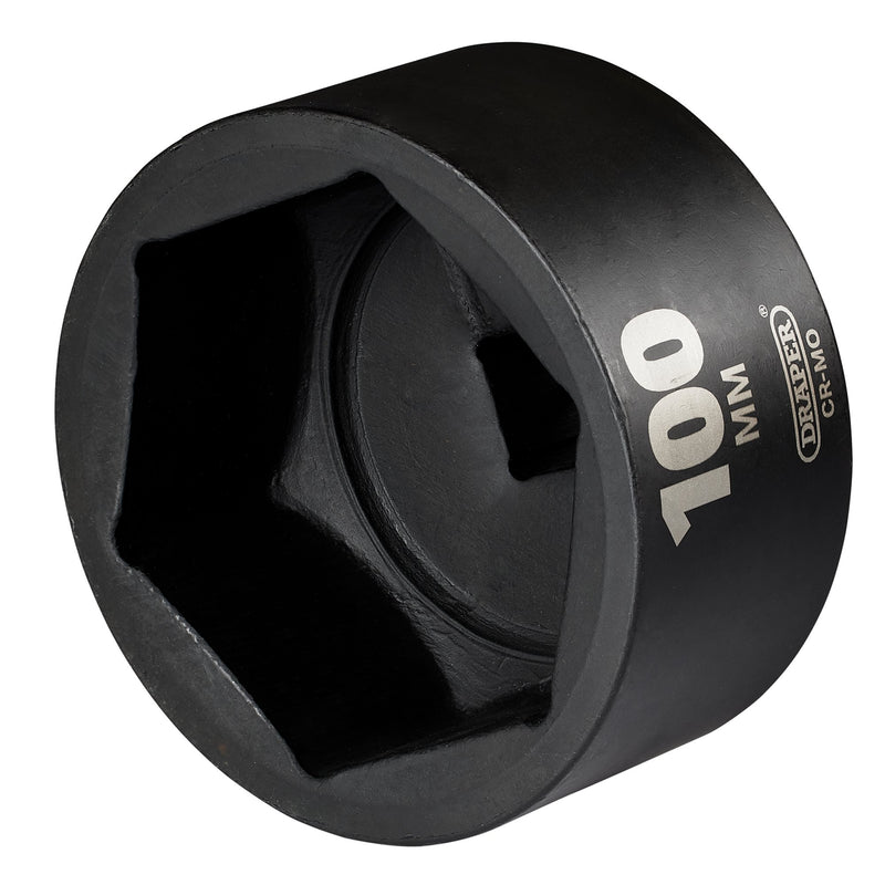 Draper 08510 Draper HI-TORQ; Impact Socket, 1" Sq. Dr. 100mm