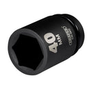 Draper 08511 Draper HI-TORQ; Deep Impact Socket, 1" Sq. Dr., 40mm